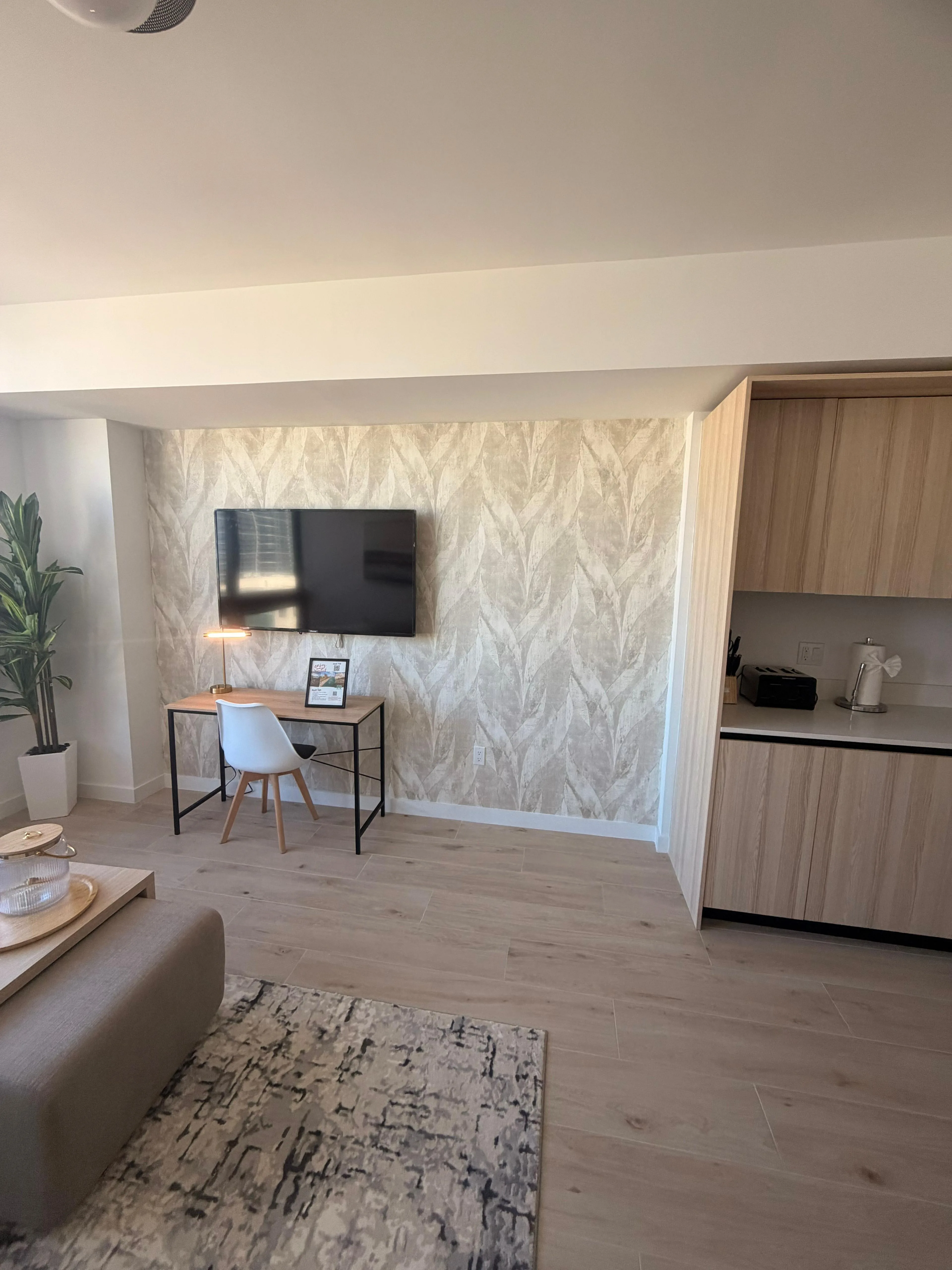 Proyecto de acabado interior y muro decorativo